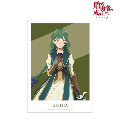 『盾の勇者の成り上がり Season 3』リーシア A3マット加工ポスター【202510再販】